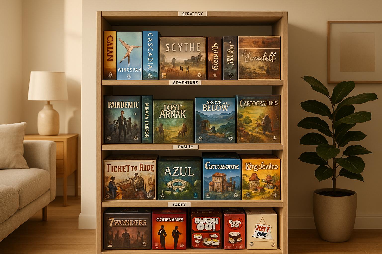 Shelfie Spotlight: How Real Gamers Organize Their Board Game Collections