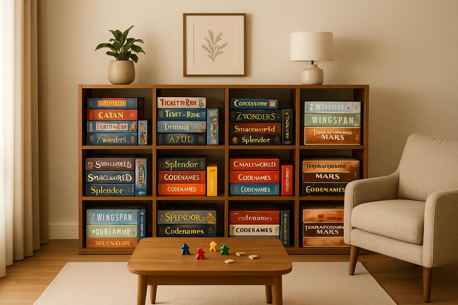 Best Furniture Pieces to Organize Your Board Game Collection