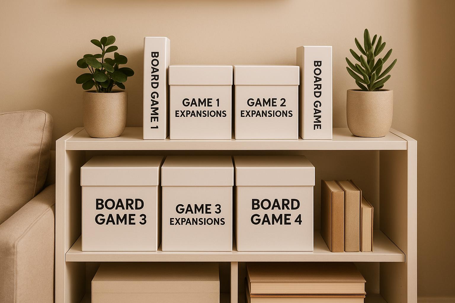 How to Store Board Games with Expansions Without Losing Your Mind
