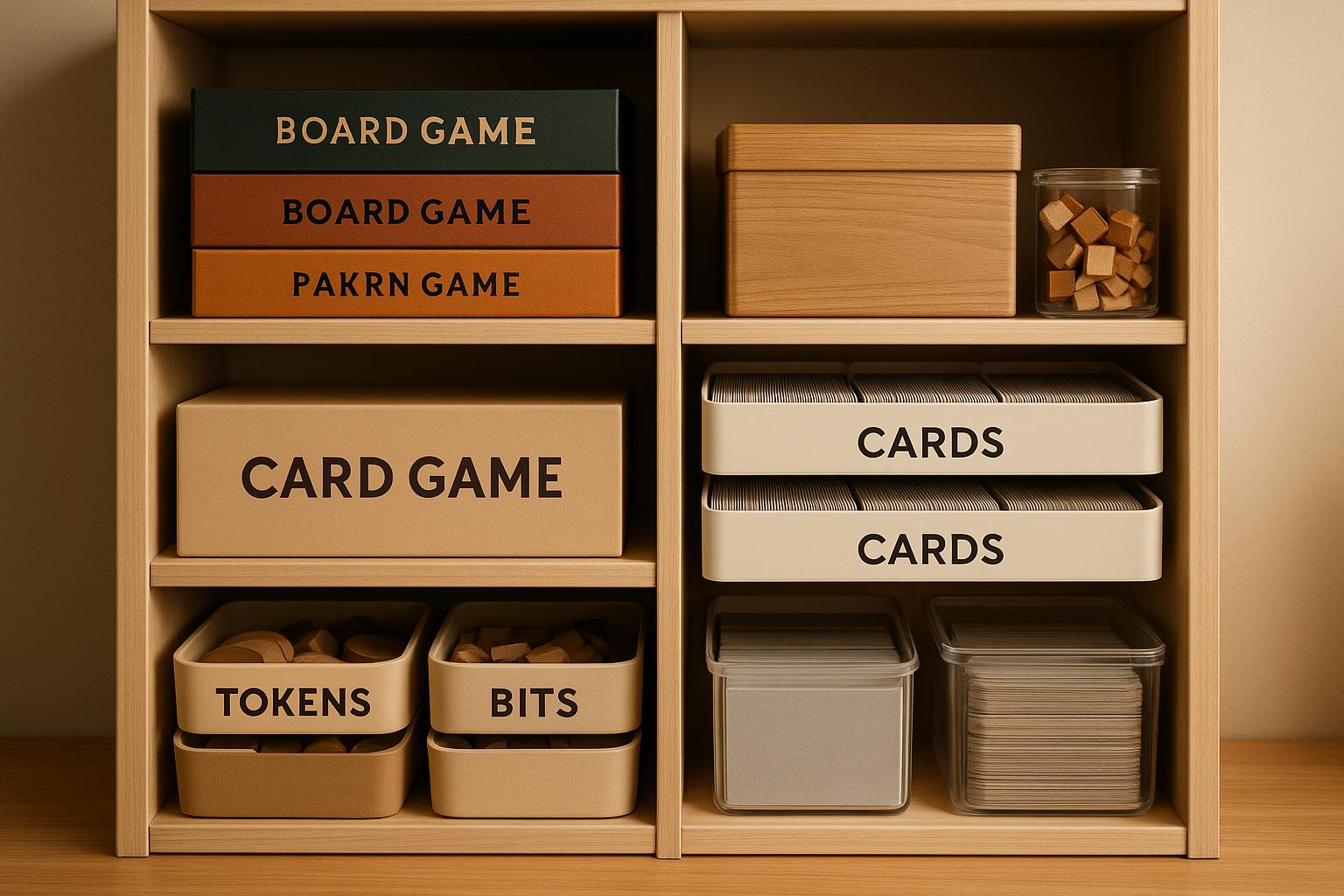Best Storage Solutions for Card-Heavy Board Games