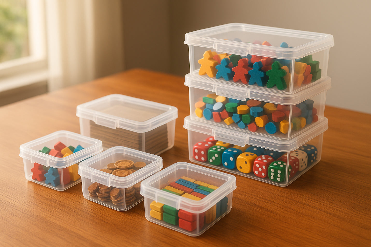 Portable Storage for Board Games: Clear Options