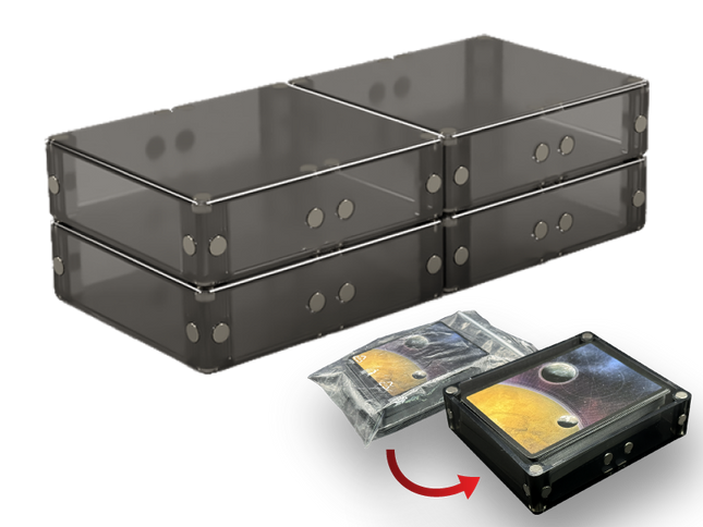 4 Double Piece Keepers